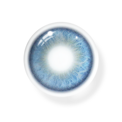 Kelly Blue Coloured Contact Lenses